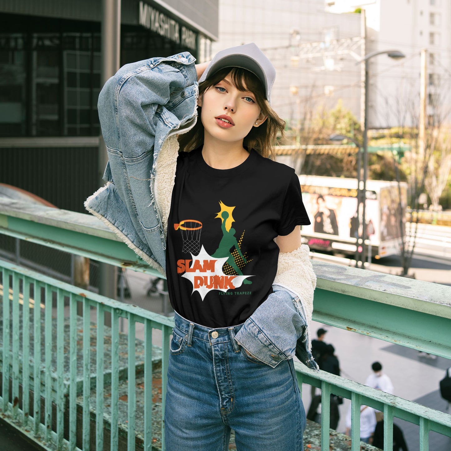 Slam Dunk Women's Short Sleeve Cotton T-Shirt