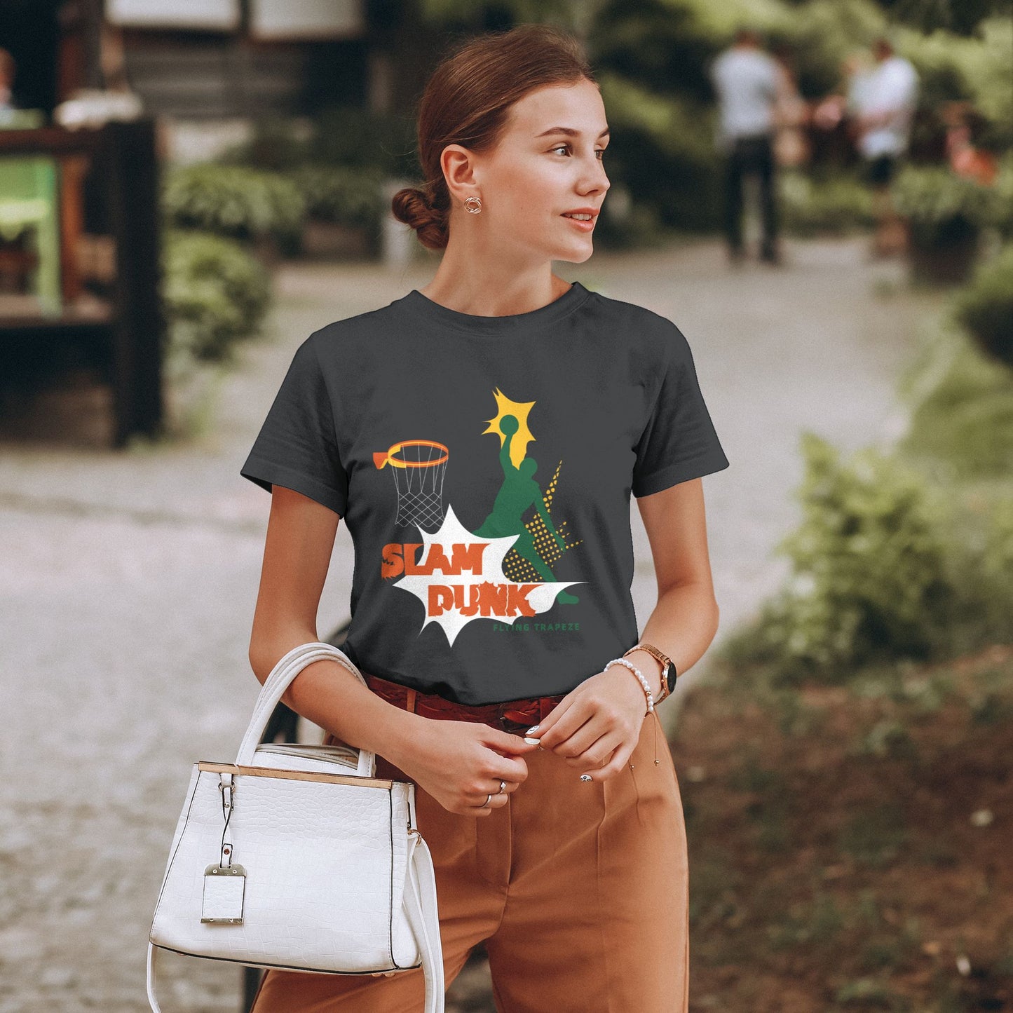 Slam Dunk Women's Short Sleeve Cotton T-Shirt