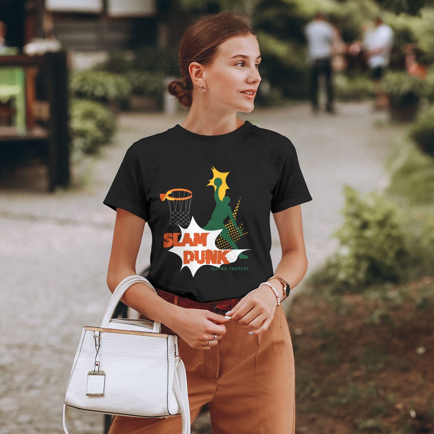 Slam Dunk Women's Short Sleeve Cotton T-Shirt