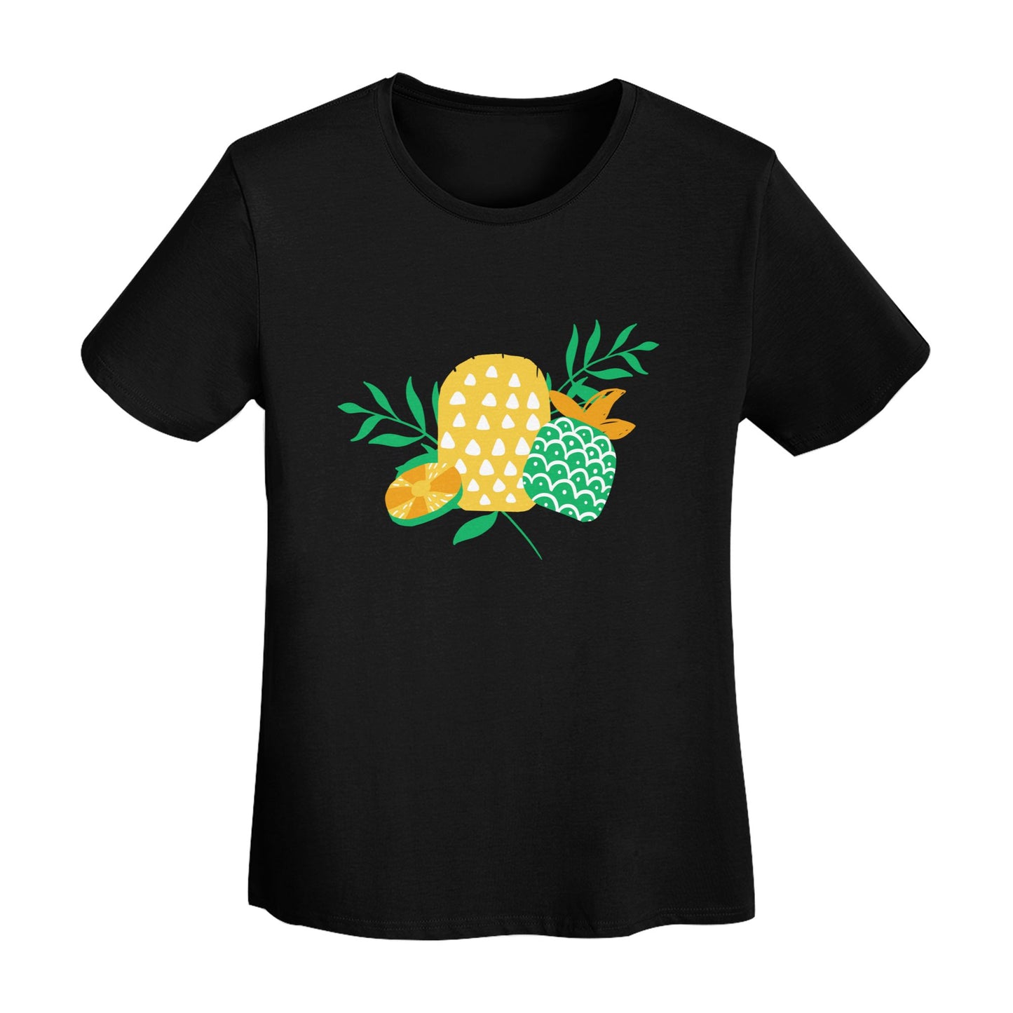 Pineapple Women's Short Sleeve Cotton T-Shirt