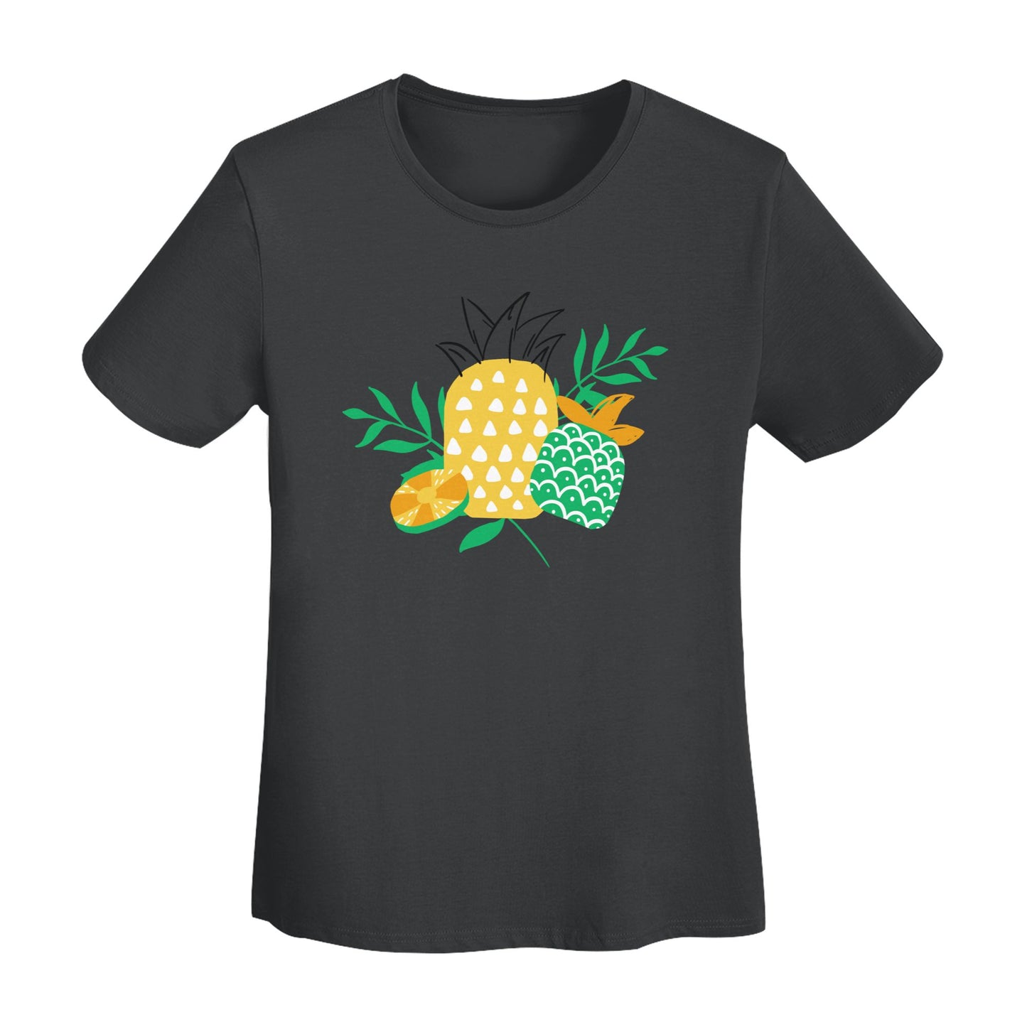 Pineapple Women's Short Sleeve Cotton T-Shirt