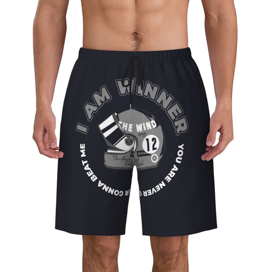 I Am Winner Men's Beach Shorts