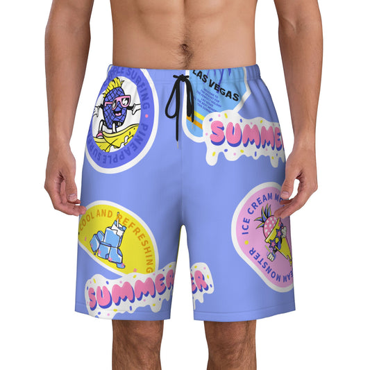 Summer Label Beach Shorts For Men
