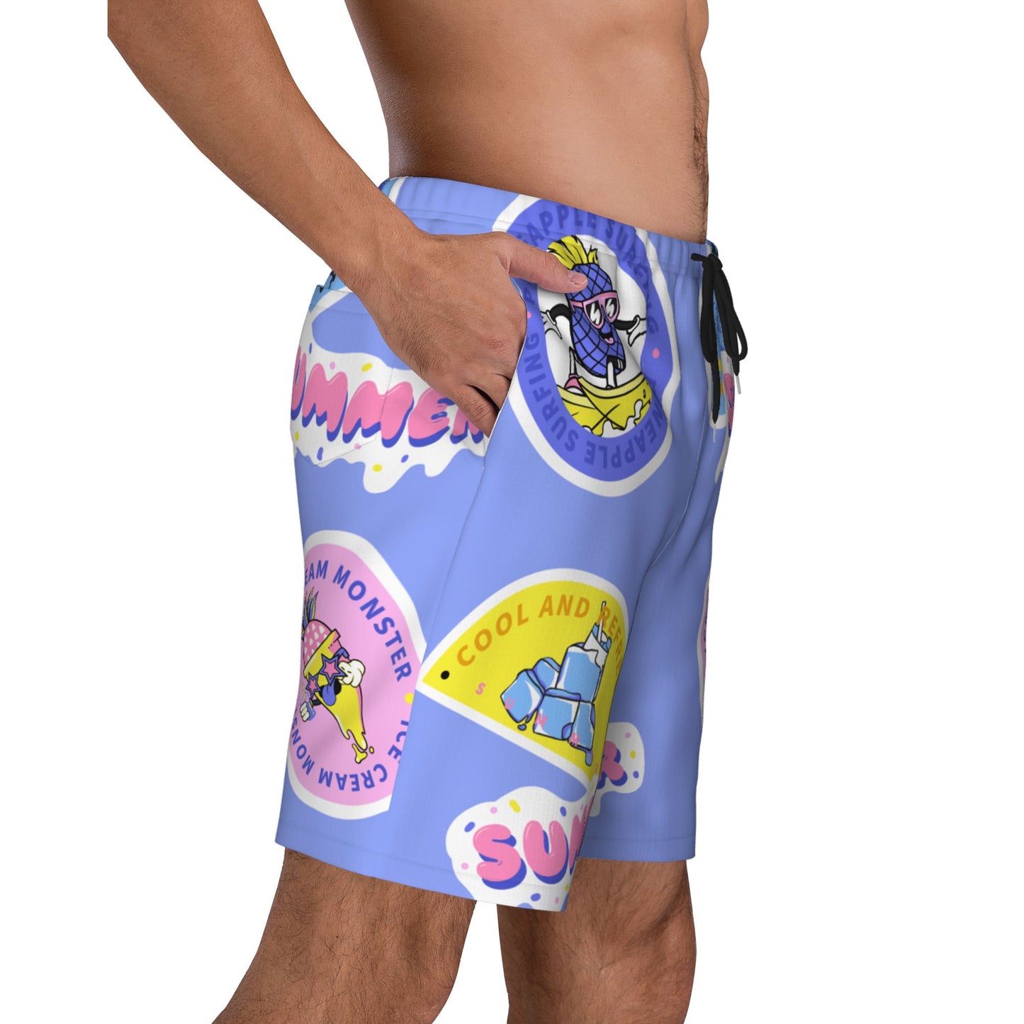 Summer Label Beach Shorts For Men