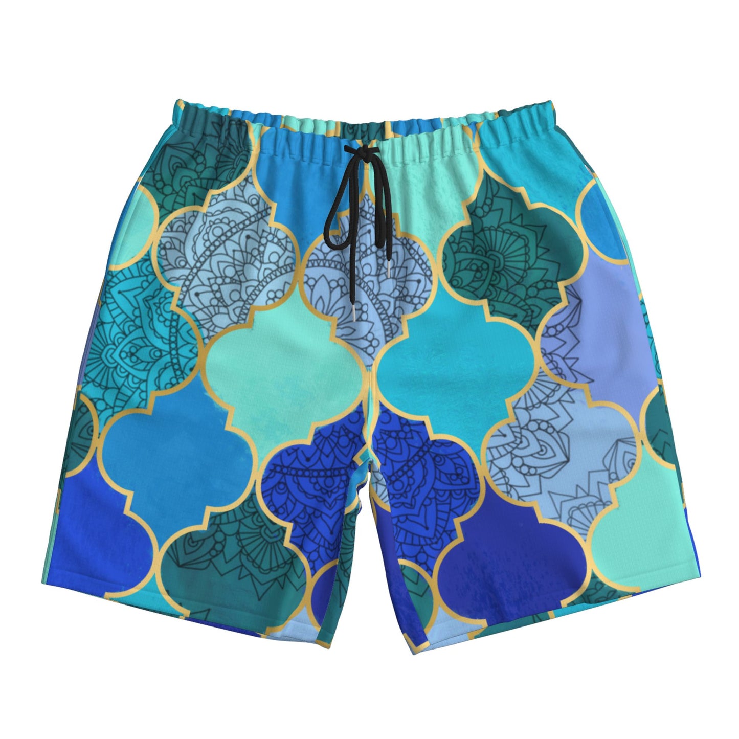 Moroccan Patterns Men's Beach Shorts