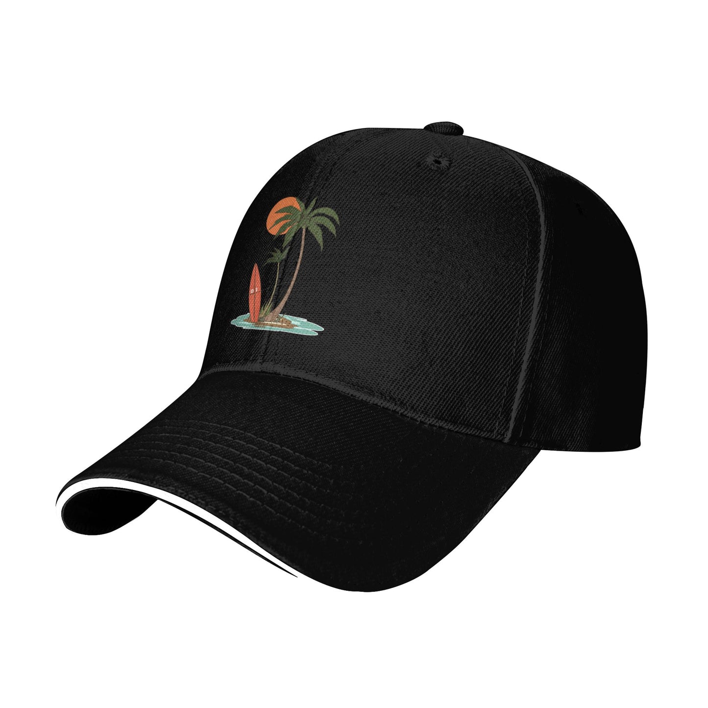 Coconut Tree Baseball Caps For Men And Women