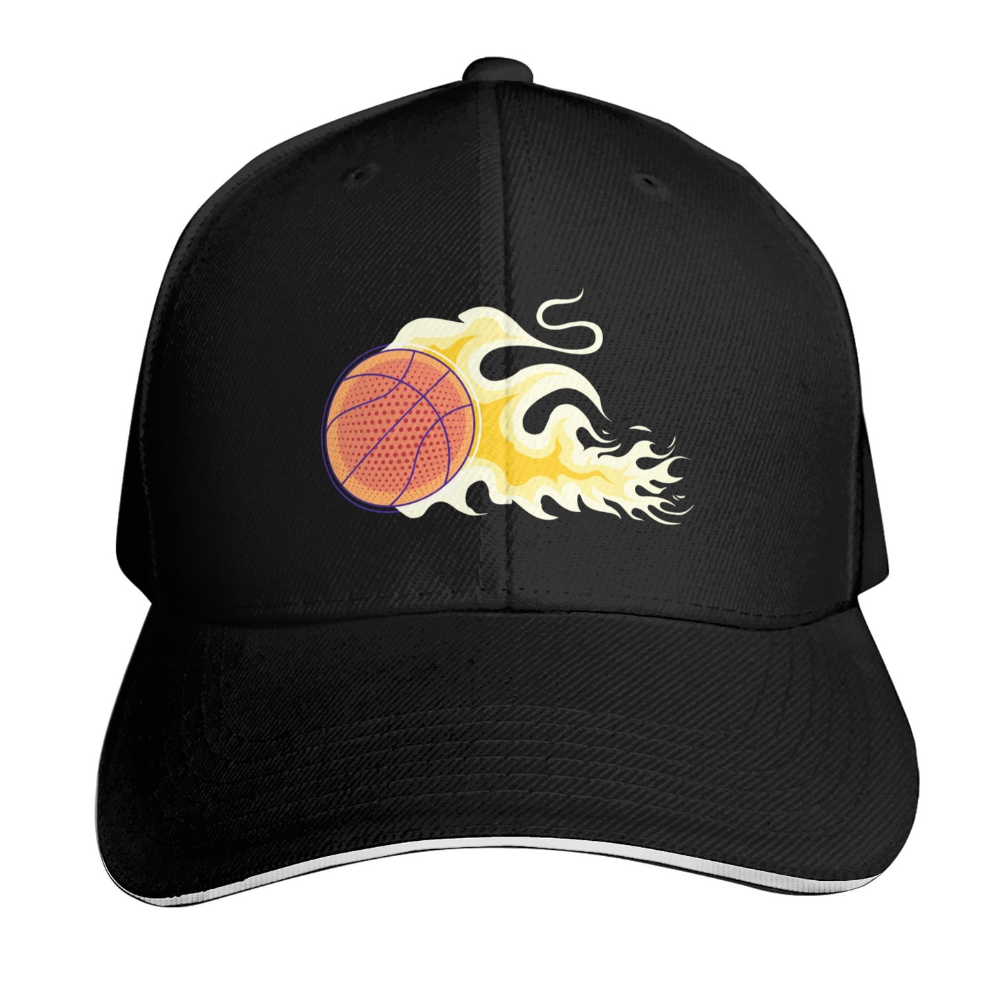 Basketball Design Baseball Caps For Men And Women