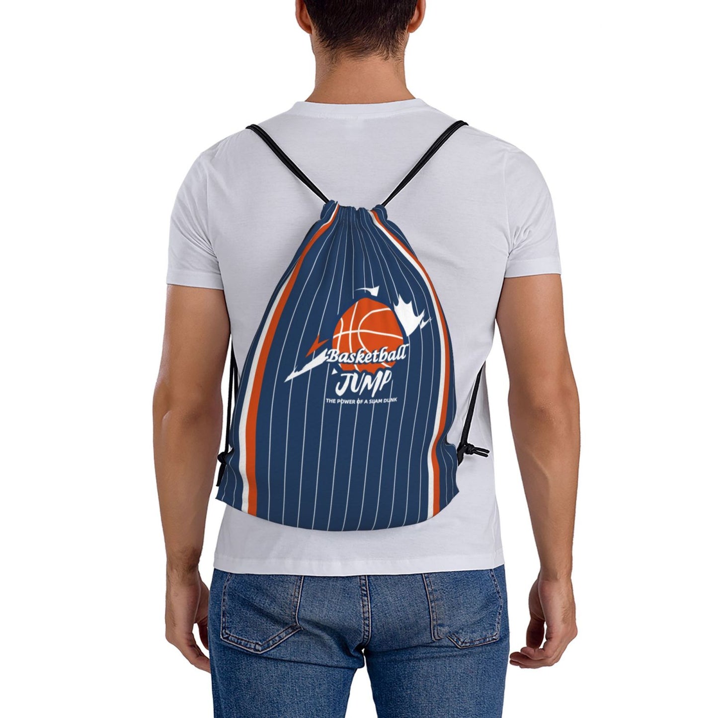 Sac à dos de sport avec cordon de serrage pour le basket-ball