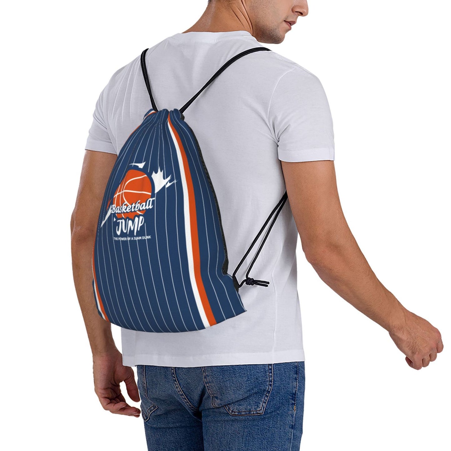 Sac à dos de sport avec cordon de serrage pour le basket-ball
