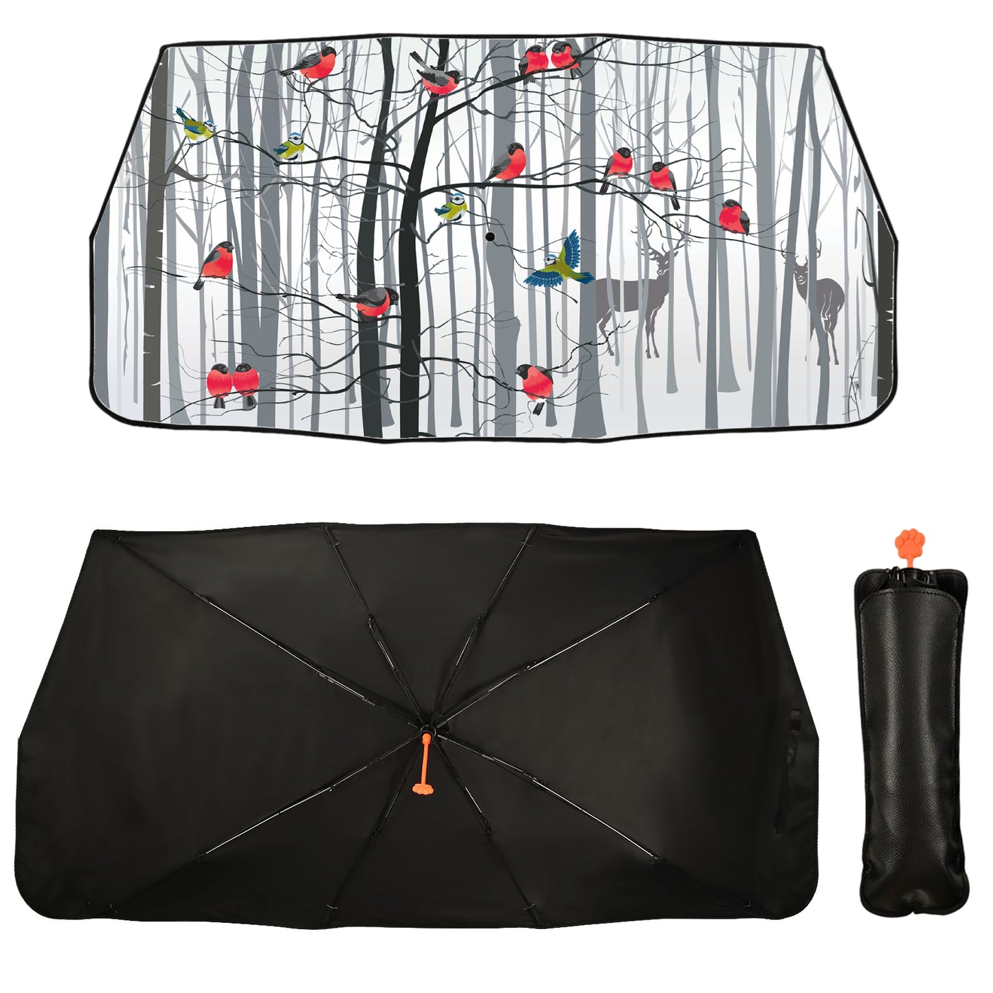 Magnifique pare-soleil compact Birdie