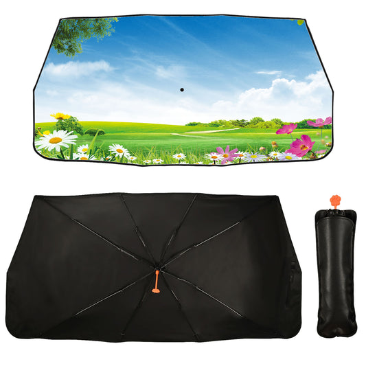 Parapluie de pare-brise avant Blue Sky et Daisy