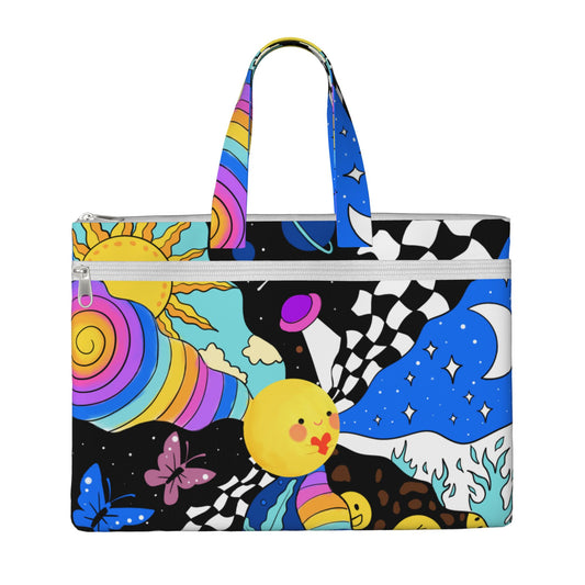 Aktentasche aus Canvas