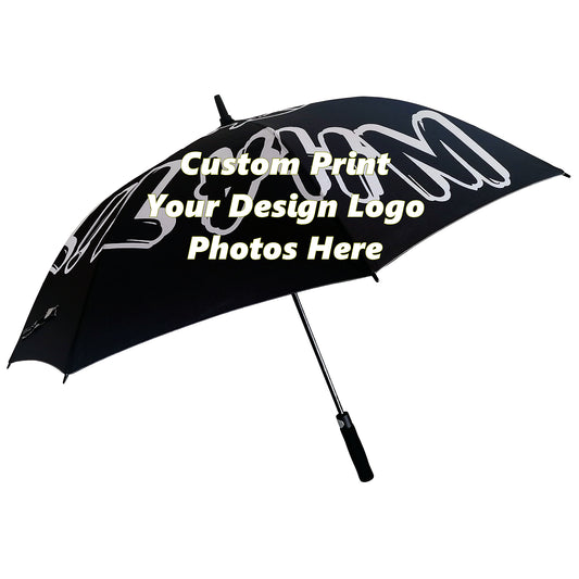 Golfschirme mit individuellem Allover-Print