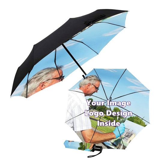 Custom Inside Print Foldable Umbrella