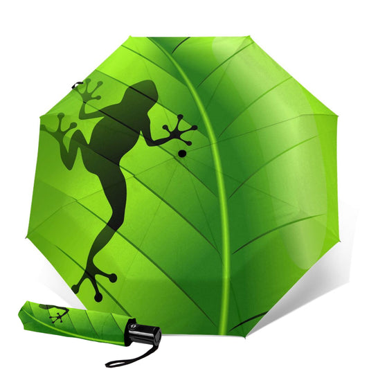Parapluie pliable en forme de grenouille amusante