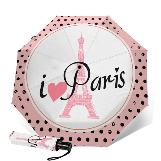 Parapluie compact I Love Paris