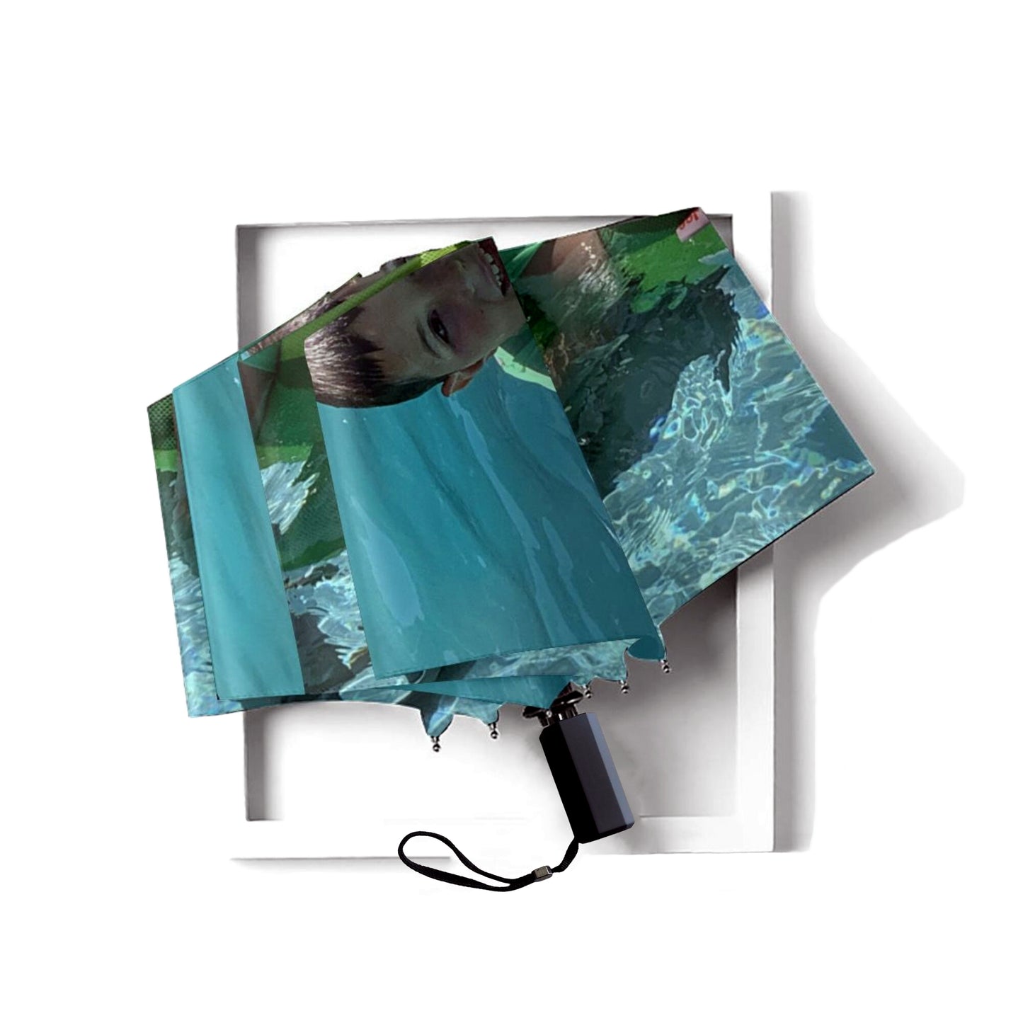 Benutzerdefinierter Mini-Regenschirm mit Design-Logo oder Bild