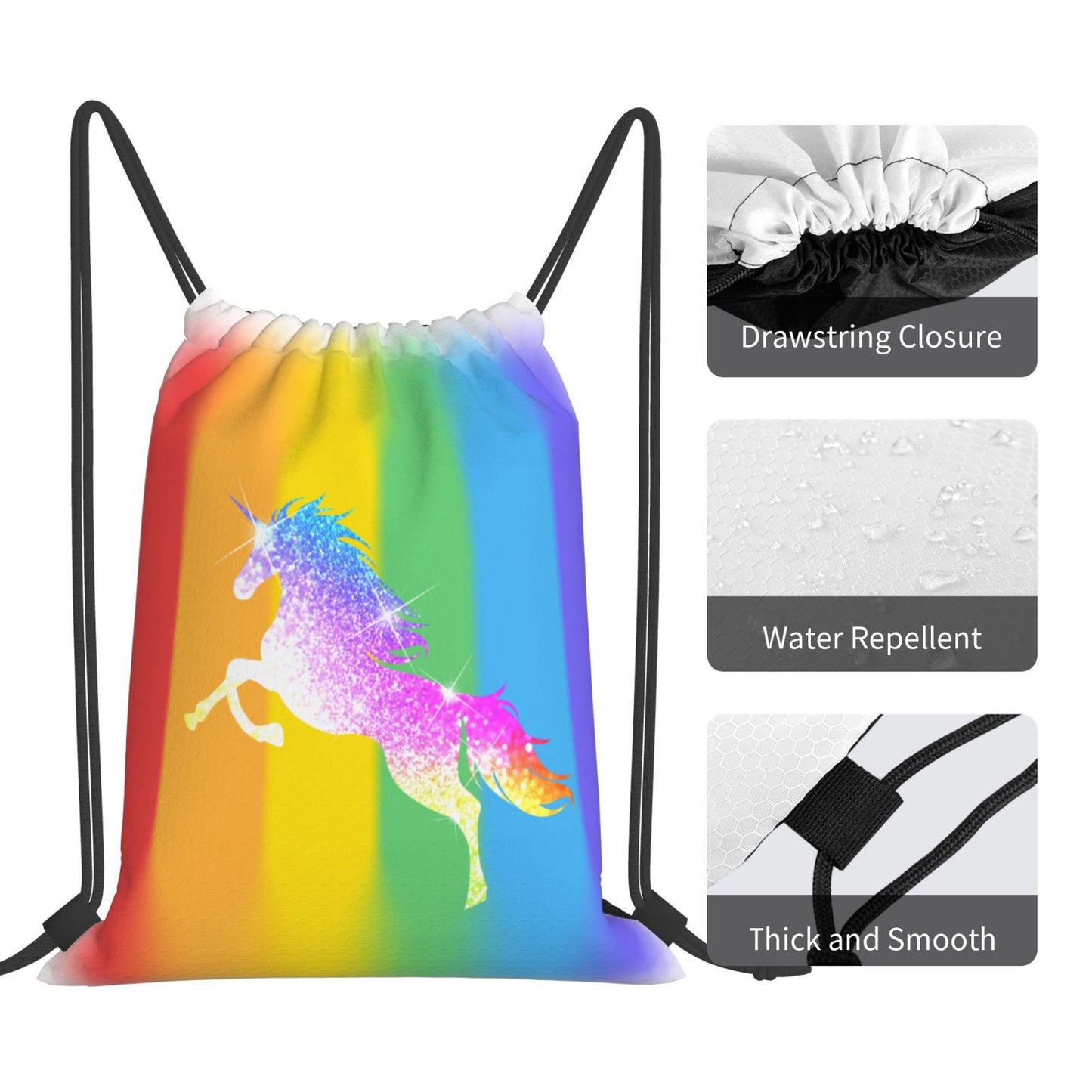 Portable Outdoor Backpack Drawstring Bags