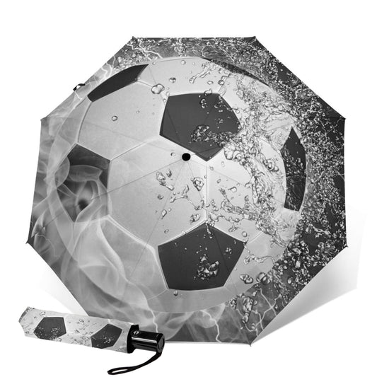 Parapluie de voyage imprimé football