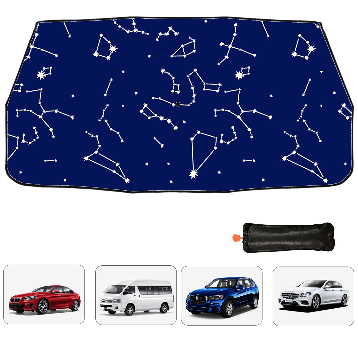 Big Dipper Windschutzscheibenabdeckung im Regenschirm-Stil